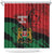 Kenya Independence Day Shower Curtain 61st Anniversary - Coat Of Arms