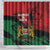 Kenya Independence Day Shower Curtain 61st Anniversary - Coat Of Arms