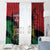 Kenya Independence Day Window Curtain 61st Anniversary - Coat Of Arms - Wonder Print Shop