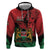 Kenya Independence Day Zip Hoodie 61st Anniversary - Coat Of Arms - Wonder Print Shop