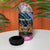 Personalised Kenya Lilac Breasted Roller 4 in 1 Can Cooler Tumbler Mix Maasai Shield With Orchid Flower - Wonder Print Shop