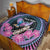 Personalised Kenya Lilac Breasted Roller Quilt Mix Maasai Shield With Orchid Flower - Wonder Print Shop