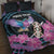 Personalised Kenya Lilac Breasted Roller Quilt Bed Set Mix Maasai Shield With Orchid Flower - Wonder Print Shop