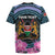 Personalised Kenya Lilac Breasted Roller Rugby Jersey Mix Maasai Shield With Orchid Flower - Wonder Print Shop