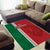 Custom Morocco Football Area Rug Go Atlas Lions - Wonder Print Shop