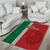 Custom Morocco Football Area Rug Go Atlas Lions - Wonder Print Shop