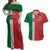 Custom Morocco Football Couples Matching Off Shoulder Maxi Dress and Hawaiian Shirt Go Atlas Lions - Wonder Print Shop