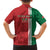 Custom Morocco Football Family Matching Off Shoulder Short Dress and Hawaiian Shirt Go Atlas Lions - Wonder Print Shop