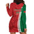 Custom Morocco Football Hoodie Dress Go Atlas Lions - Wonder Print Shop