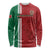 Custom Morocco Football Long Sleeve Shirt Go Atlas Lions - Wonder Print Shop