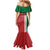 Custom Morocco Football Mermaid Dress Go Atlas Lions - Wonder Print Shop