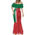 Custom Morocco Football Mermaid Dress Go Atlas Lions - Wonder Print Shop