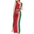 Custom Morocco Football Tank Maxi Dress Go Atlas Lions