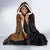 Sega Traditional Dance Hooded Blanket Paisley Mix African Pattern