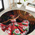 Sega Traditional Dance Round Carpet Paisley Mix African Pattern - Wonder Print Shop