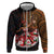 Sega Traditional Dance Zip Hoodie Paisley Mix African Pattern - Wonder Print Shop