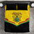 Ghana Independence Day Bedding Set Coat Of Arms With Kente Pattern