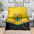 Ghana Independence Day Blanket Coat Of Arms With Kente Pattern