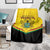 Ghana Independence Day Blanket Coat Of Arms With Kente Pattern