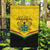 Ghana Independence Day Garden Flag Coat Of Arms With Kente Pattern