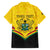 Personalised Ghana Independence Day Hawaiian Shirt Coat Of Arms With Kente Pattern