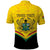 Personalised Ghana Independence Day Polo Shirt Coat Of Arms With Kente Pattern