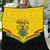 Ghana Independence Day Quilt Coat Of Arms With Kente Pattern - Wonder Print Shop