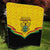 Ghana Independence Day Quilt Coat Of Arms With Kente Pattern - Wonder Print Shop