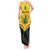 Personalised Ghana Independence Day Tank Maxi Dress Coat Of Arms With Kente Pattern - Wonder Print Shop