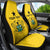 Custom Ghana Football Car Seat Cover Go Black Stars