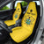 Custom Ghana Football Car Seat Cover Go Black Stars