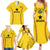 Custom Ghana Football Family Matching Summer Maxi Dress and Hawaiian Shirt Go Black Stars