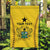 Custom Ghana Football Garden Flag Go Black Stars