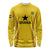 Custom Ghana Football Long Sleeve Shirt Go Black Stars