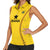 Custom Ghana Football Women Sleeveless Polo Shirt Go Black Stars - Wonder Print Shop