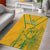 Custom South Africa Soccer Area Rug Go Bafana Bafana