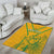 Custom South Africa Soccer Area Rug Go Bafana Bafana