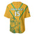 Custom South Africa Soccer Baseball Jersey Go Bafana Bafana