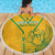 Custom South Africa Soccer Beach Blanket Go Bafana Bafana