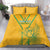 Custom South Africa Soccer Bedding Set Go Bafana Bafana