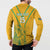 Custom South Africa Soccer Button Sweatshirt Go Bafana Bafana