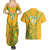 Custom South Africa Soccer Couples Matching Summer Maxi Dress and Hawaiian Shirt Go Bafana Bafana