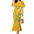 Custom South Africa Soccer Family Matching Mermaid Dress and Hawaiian Shirt Go Bafana Bafana