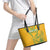 Custom South Africa Soccer Leather Tote Bag Go Bafana Bafana