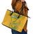 Custom South Africa Soccer Leather Tote Bag Go Bafana Bafana