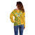 Custom South Africa Soccer Off Shoulder Sweater Go Bafana Bafana