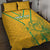 Custom South Africa Soccer Quilt Bed Set Go Bafana Bafana