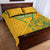 Custom South Africa Soccer Quilt Bed Set Go Bafana Bafana