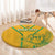 Custom South Africa Soccer Round Carpet Go Bafana Bafana