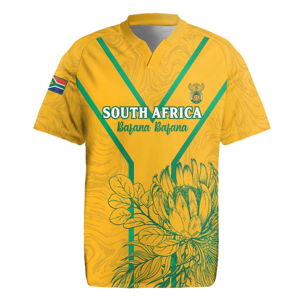 Custom South Africa Soccer Rugby Jersey Go Bafana Bafana